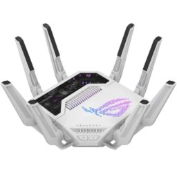 Router Wireless Asus GT-BE19000AI, Wi-Fi 7, Tri-band, 19000 Mbps, Porturi LAN 10 Gigabit