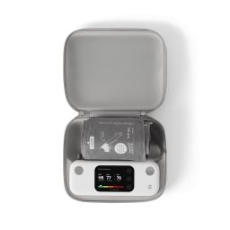 Tensiometru inteligent Withings BPM Vision, Portabil, Afisaj LCD, USB, Bluetooth, Wi‑Fi, Alb
