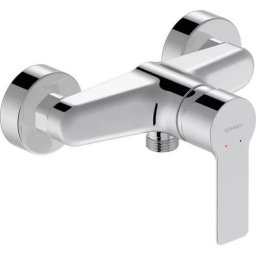 Baterie dus Duravit A.1 A14230001010, aparenta, monocomanda, cartus ceramic, Crom lucios