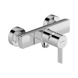 Baterie dus Duravit D-Neo DE4230000010, aparenta, monocomanda, cartus ceramic, Crom
