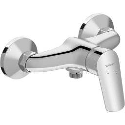 Baterie dus Duravit No.1 N14230000010, aparenta, monocomanda, cartus ceramic, Crom