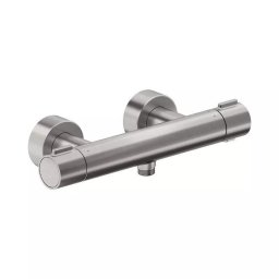 Baterie dus Duravit TH4220000070 Thermostatic , aparenta, cartus ceramic, termostat, crom mat