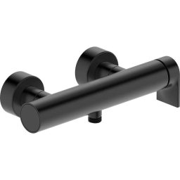 Baterie dus Duravit Tulum TU4230000046, aparenta, monocomanda, cartus ceramic, Negru mat