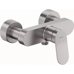 Baterie dus Duravit Wave WA4230000070, aparenta, monocomanda, cartus ceramic, crom mat