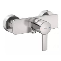 Baterie dus Roca A5A215FSM0, Gama Targa, aparenta, monocomanda, Otel satinat