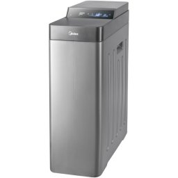Dedurizator de apa de uz casnic Midea QS2476-180, debit 2000L/h, putere 5W, afisaj LED, dozaj sare min. 15 kg, max. 50 kg, presiune apa 0.2-0.6 MPa, rezervor de rasina 18L, backup pe baterie, mod vacanta