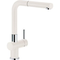 Baterie sanitara bucatarie Franke Active Plus 115.0373.832, Extractibil, Monojet, Monocomanda, Bej/Crem