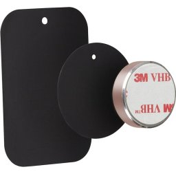 Suport auto telefon Kit HOLMAGRG, magnetic, prindere de bord, Auriu Rose