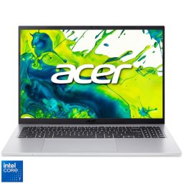 Laptop Acer Aspire Go 16 AG16-71P-706B, Procesor Intel® Core™ 7 150U, Display 16" WUXGA IPS 120 Ghz, RAM 16GB DDR5, 1TB SSD, Placa video Intel® Graphics, No OS, Silver