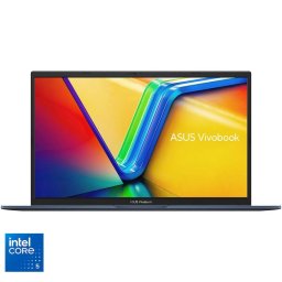 Laptop ASUS Vivobook 17 A1704VA, Procesor intel® Core™ 5 120U, Display 17.3" Full HD, IPS, 16GB DDR5 RAM, 1TB SSD, Placa grafica Intel® Graphics, No OS, Quiet Blue