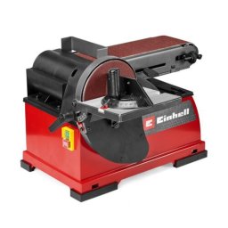Masina de slefuit stationara cu banda/disc Einhell TE-US 400, 400 W, disc Ø 150 mm, banda 100 x 914 mm, viteza maxima banda 348 m/min, inclusiv accesorii