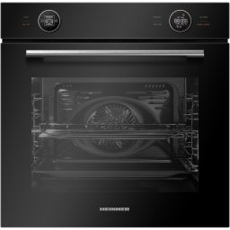 Cuptor incorporabil Heinner HBO-M7210GCDRC-GBK, 72L, 10 Functii, Clasa A+, Timer digital, Display touch, Grill, Ventilatie, Functie pizza, Functie dezghetare, Iluminare, Blocare display, Autocuratare catalica,Geam dublu detasabil, Sticla neagra