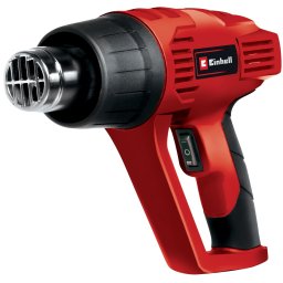 Pistol cu aer cald Einhell TC-HA 2000/1 , 2.000W, 2 niveluri de temperatura 350°C/550°C, protectie impotriva supraincalzirii, 2 accesorii incluse, Rosu-Negru