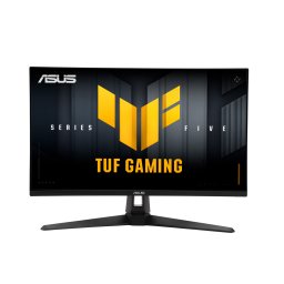 Monitor gaming Asus Tuf Gaming VG27AQE5A, 68,6 cm (27 inch), QHD, Fast-IPS, HDMI, DP, ELMB, VRR, panou 165Hz, 0.3ms, Negru