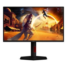 Monitor Gaming Fast IPS LED AOC 24.5" 25G4KUR, Full HD (1920 x 1080), HDMI, DisplayPort, Pivot, 420 Hz, 1 ms, Negru