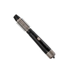 Peria electrica cu aer cald , ondulator par Remington AS7500, 1000 W, 2 trepte de temperatura, 2 trepte de viteza, husa, Negru-Auriu