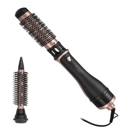 Perie electrica ceramica Adler Hair Styler AD 2026, pentru indreptare par si bucle, 1200 W, Negru