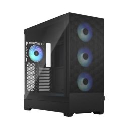 Carcasa PC FRACTAL DESIGN Pop XL Air RGB Black TG Clear Tint, Full Tower, E-ATX, Panou lateral sticla securizata, RGB