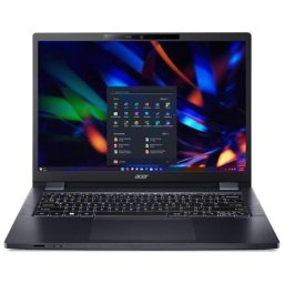 Laptop Acer TravelMate TMP414-53-TCO-5771, Display 14" WUXGA IPS, Procesor Intel Core i5-1335U, RAM16GB, SSD 512GB, Placa grafica Intel® Iris™ Xe Graphics, Windows 11 Pro, Negru