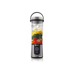 Blender Portabil Ninja BC151EUBK, fara fir, 0.5L, Negru-Gri