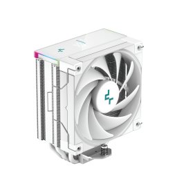 Cooler CPU Deepcool AK400 Digital, iluminare aRGB si display LED, 68.99 CFM, Alb