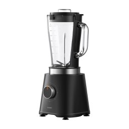 Blender Xiaomi BHR8936EU, Vas 1.75 l, 600 W, 21.000 RPM, 6 lame inox, 5 viteze, Negru