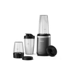 Blender Philips HR2767/00 Seria 5000, 800 W, Tehnologia si lame ProBlend Plus, Lame detasabile, Pahar de 700 ml cu capac, Design compact, Negru