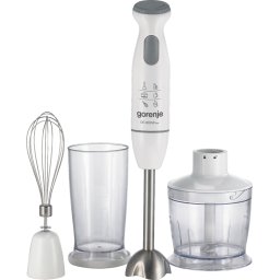 Blender Gorenje HBC804QW, 4 lame, set cu recipient 0.5l, 5.4x39.7x6.5cm, 800 W, Alb