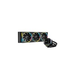 Cooler CPU Deepcool LM360, 2400RPM, iluminare RGB, Negru