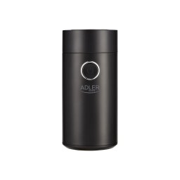 Rasnita de cafea Adler AD 4446, capacitate 75g, putere 150W, 21x10x10cm, Negru