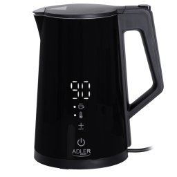 Fierbator Electric Adler AD 1345B, 1850W, 1.7 L, Negru