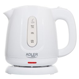 Fierbator Electric Adler AD 1373, 1 L, 850 W, Alb