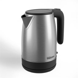 Fierbator Electric Tristar WK-1348, 1.7 L, 2200 W, Otel inoxidabil, Baza rotativa la 360°, Negru-Otel inoxidabil