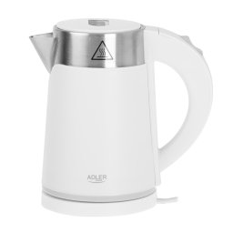 Fierbator de Apa Electric Adler AD 1372, 0.6l, 800W, Alb
