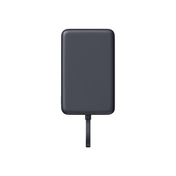 Acumulator extern magnetic Xiaomi BHR9823GL, 33W, 10000mAh, Cablu integrat USB-C, Incarcare Wireless 7.5 W, Gri
