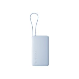Acumulator extern Xiaomi Power Bank BHR08NZGL, 67W, 10000 mAh, 1x USB Type-C In/Out, Cablu integrat USB-C, USB-A, Albastru