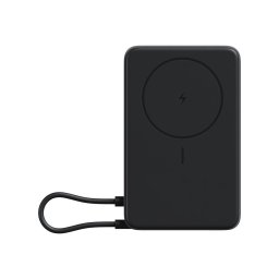 Acumulator extern magnetic cu suport incorporat Xiaomi BHR08P9GL, 33 W (USB-C), 10000 mAh, Cablu USB-C integrat, Incarcare Wireless 15 W, Control inteligent al temperaturii, Gri