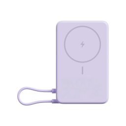 Baterie externa magnetica Xiaomi BHR08PAGL10000 mAh, cu suport incorporat, Violet