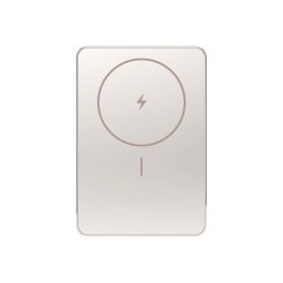 Baterie externa Xiaomi Super Slim Magnetic BHR08PLGL, 5000 mAh, Wireless 15 W, USB Type-C, Auriu