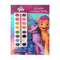 My Little Pony. Sa pictam cu Izzy si Sunny. Carte de colorat cu pensula si acuarele
