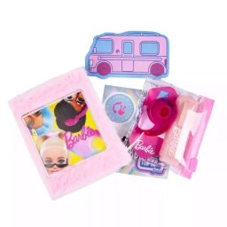 Set de jurnal creativ mini Barbie - Roz Plușat