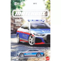 Matchbox: Mașinuță iconică - BMW i4 Poliție