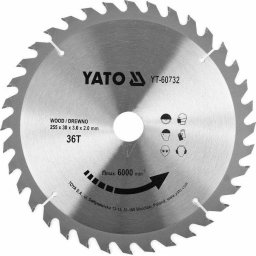 Disc circular pentru lemn 255X36TX30mm