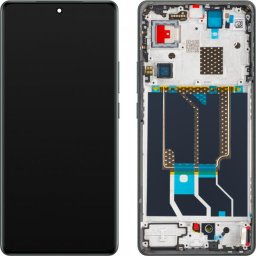 Piese si componente Display cu Touchscreen Realme GT 6T, cu Rama, Verde (Razor Green), Service Pack 621029000190