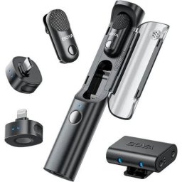 Microfon BOYA-Magic-02, Wireless, Negru