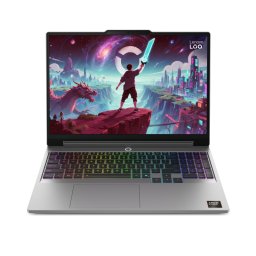 Notebook LOQ 15AHP11, AMD Ryzen 7 250, 15.3 inch, RAM 16GB, SSD 512GB, nVidia GeForce RTX 5060 8GB, No OS, Luna Grey