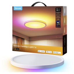 30cm RGBWW + RGBIC Round Smart Ceiling Light