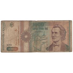 Romania 1991 - 1000 lei, circulata