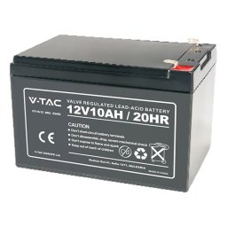 Acumulator gel plumb, V-tac, 12V, 10ah, 151x98x101mm, SKU-23452