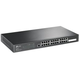 Switch TP-Link JetStream cu management 24× porturi Gigabit L2+ și 4× sloturi SFP TL-SG3428